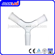 JOAN Y-Type Three Ways Connecting Adapter With Standard Joints, Laboratory Glassware